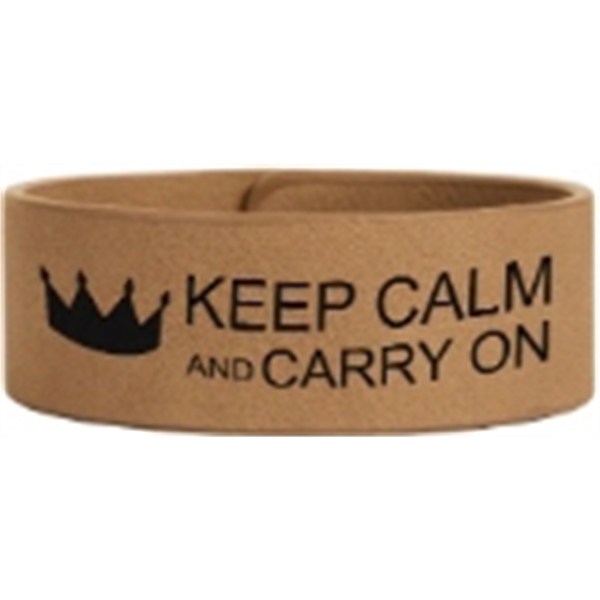 9.5" x 1" x 0.094" leatherette bracelet and wristband.... from ASI 92531 Unique Custom Products / UCP