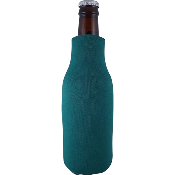 Insulated FoamZone zippered bottle cooler, perfect for keeping drinks cold on... from ASI 67075 Leprechaun Promotions, LLC / Leprechaun Promotions