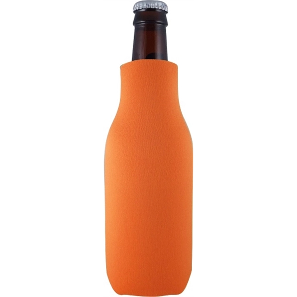 Insulated FoamZone zippered bottle cooler, perfect for keeping drinks cold on... from ASI 67075 Leprechaun Promotions, LLC / Leprechaun Promotions