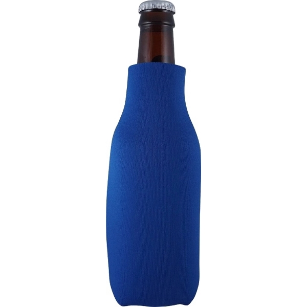 Insulated FoamZone zippered bottle cooler, perfect for keeping drinks cold on... from ASI 67075 Leprechaun Promotions, LLC / Leprechaun Promotions