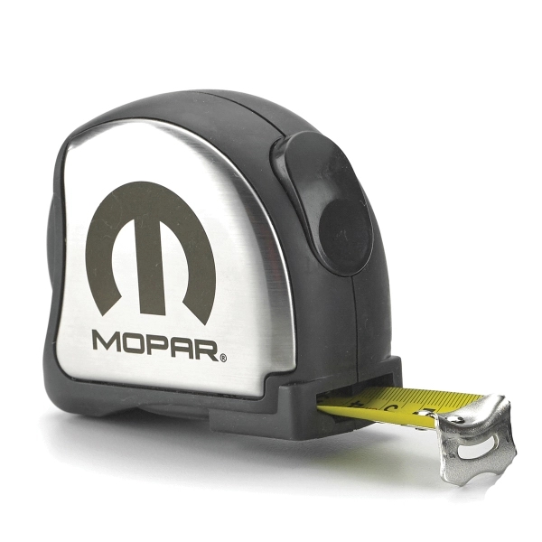 Tape measure with self-locking mechanism, impact-resistant rubber case, with 25' of... from ASI 46170 Compass Industries Inc