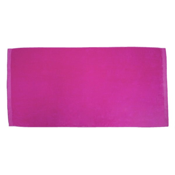 36" x 72" jumbo size terry velour beach towel.... from ASI 90913 Terry Town