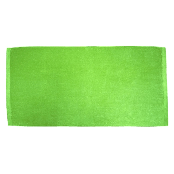 36" x 72" jumbo size terry velour beach towel.... from ASI 90913 Terry Town