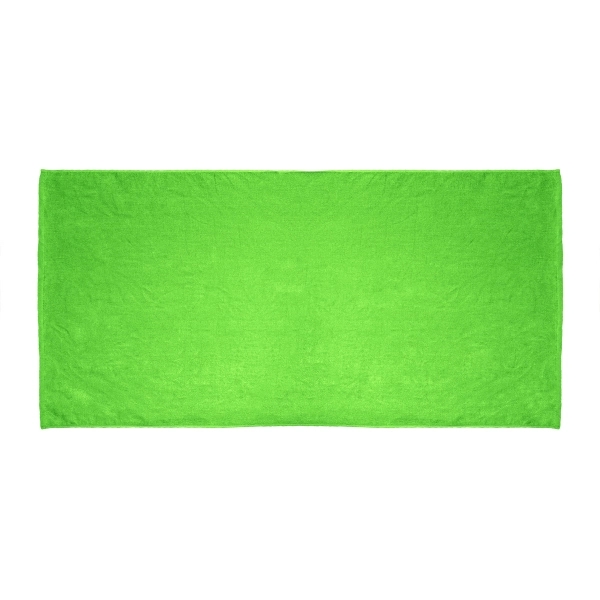 28" x 58" beach towel made of 100% ring spun cotton,... from ASI 90913 Terry Town