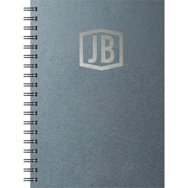 7" x 10" Luxury notebook with luxury cover, custom foil or... from ASI 91340 Journalbooks/Timeplanner Calendars