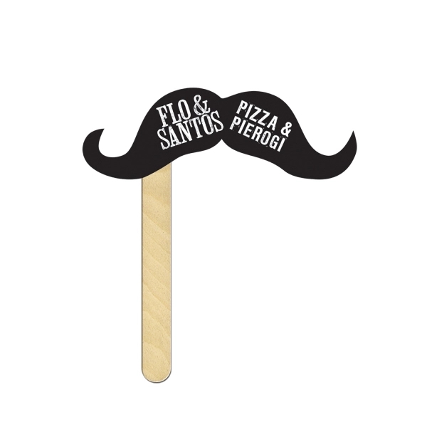 Mustache on a stick. Fun for any promotional event, party or... from ASI 67620 Lion Circle Corp / Lion/Circle