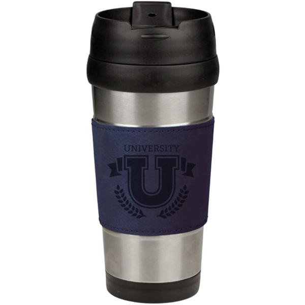 16 oz. Stainless steel mug.... from ASI 34046 Allcasion Travelware Co