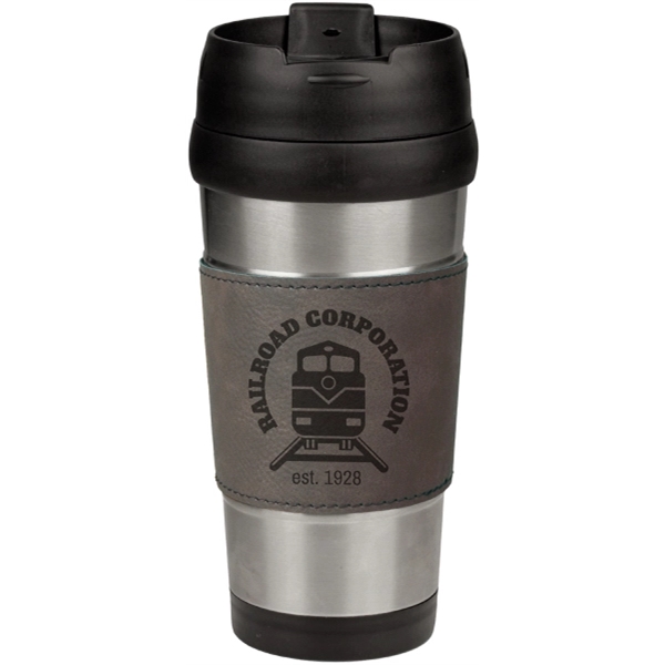 16 oz. Stainless steel mug.... from ASI 34046 Allcasion Travelware Co