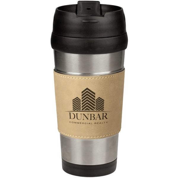 16 oz. Stainless steel mug.... from ASI 34046 Allcasion Travelware Co