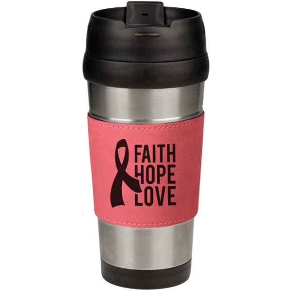 16 oz. Stainless steel mug.... from ASI 34046 Allcasion Travelware Co