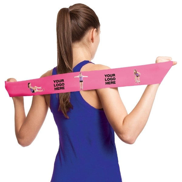 Resistor Strip™ 3.5' x 3". Non-latex. Large imprint area offers platform... from ASI 34345 Ad Bands Plus / Ad-Bands Alliance Rubber