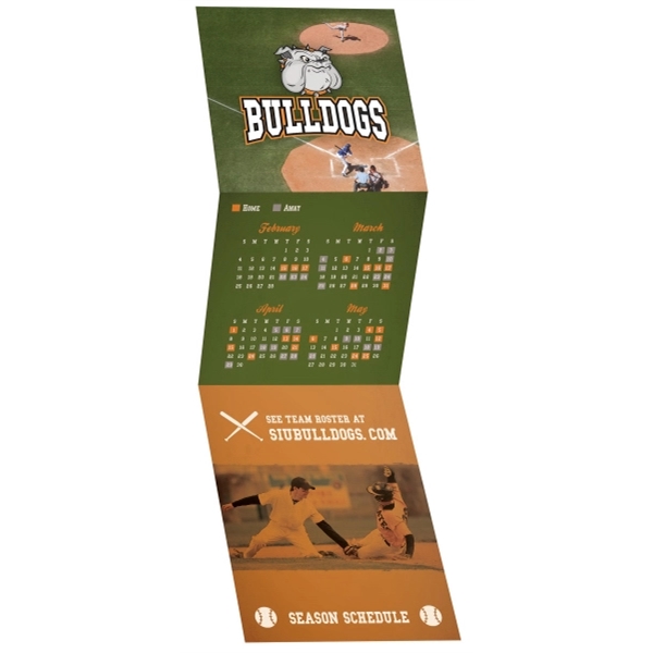 Custom Tri-Fold Calendar on 12 pt. smooth finish white cardstock. ... from ASI 95280 Warwick Publishing Co / Warwick