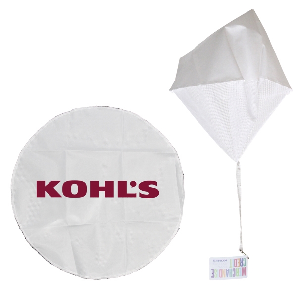 Prize Drop Parachutes in 16" Mini Size and 36" T-Shirt Drop... from ASI 31570 Advantage Industries / AdVantage Line (R)