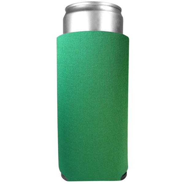 Collapsible 12 oz. FoamZone slim can cooler, designed specifically for skinny... from ASI 67075 Leprechaun Promotions, LLC / Leprechaun Promotions