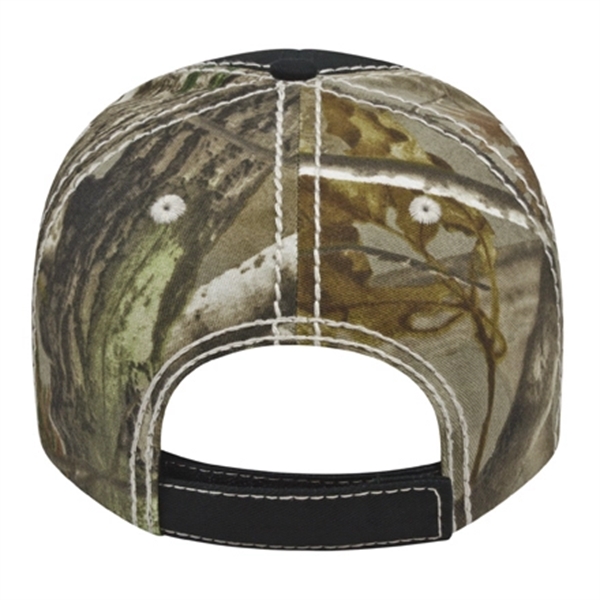 Medium profile six panel structured chino twill cap with mesh back,... from ASI 43792 Cap America Inc