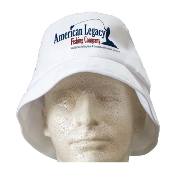 Printed bucket cap with elastic sweat band; one size fits most.... from ASI 31260 AdCapitol