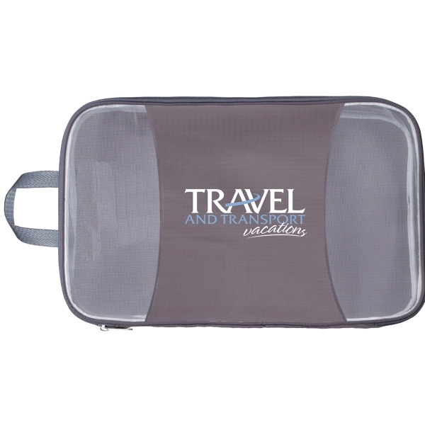 Various sized pouches for organizing and ventilating items while traveling.... from ASI 46755 Cosmo Promos