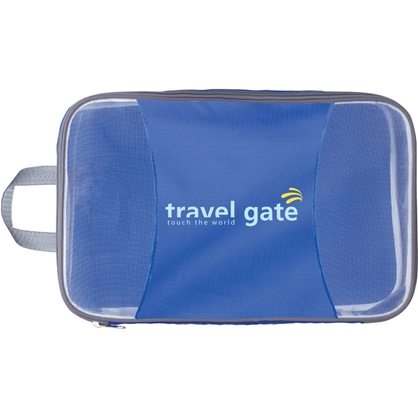 Various sized pouches for organizing and ventilating items while traveling.... from ASI 46755 Cosmo Promos