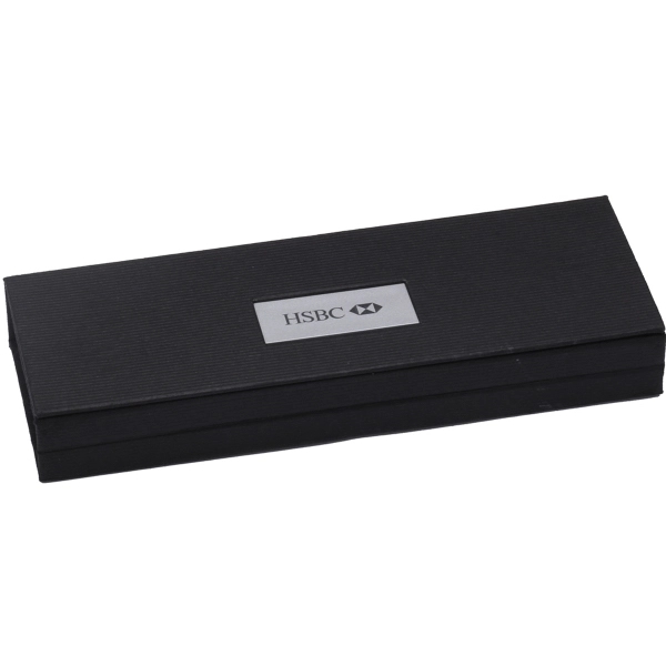 Executive dual pen box with name plate. Pens not included.... from ASI 46755 Cosmo Promos