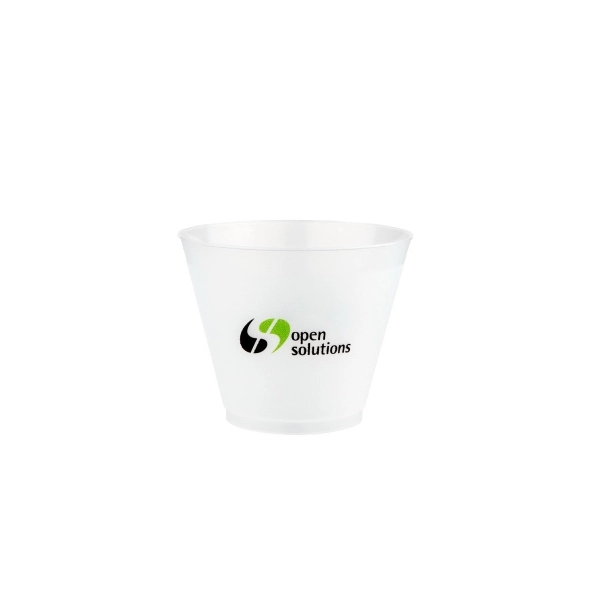 9 oz. Frost Flex Polypropylene cup.  Unbreakable, reusable, recyclable, BPA... from ASI 79933 Prorose Inc / ProRose