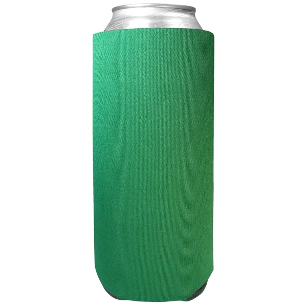 Collapsible 24 oz. FoamZone can cooler, ideal for keeping oversized drinks... from ASI 67075 Leprechaun Promotions, LLC / Leprechaun Promotions