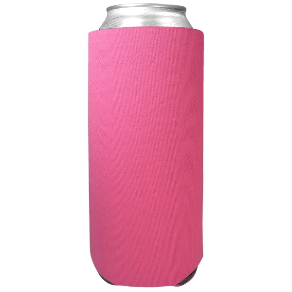 Collapsible 24 oz. FoamZone can cooler, ideal for keeping oversized drinks... from ASI 67075 Leprechaun Promotions, LLC / Leprechaun Promotions