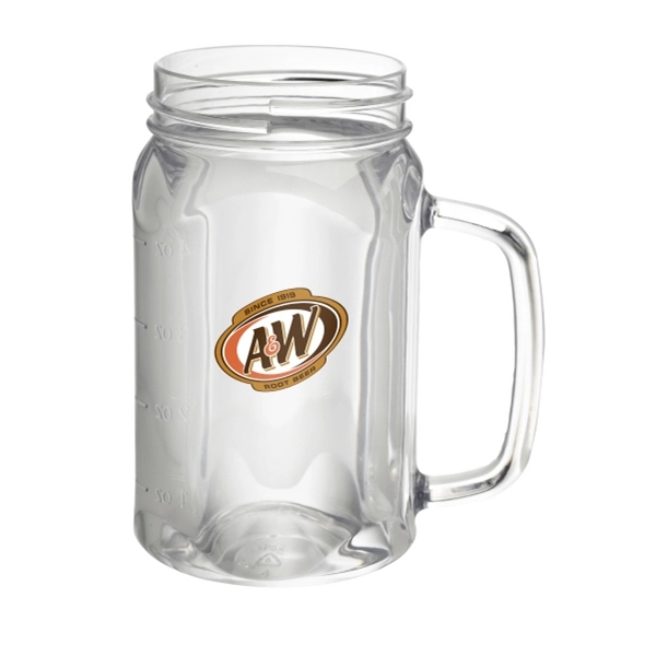 5 oz. Mini Mason Jar with handle is made in the... from ASI 79933 Prorose Inc / ProRose