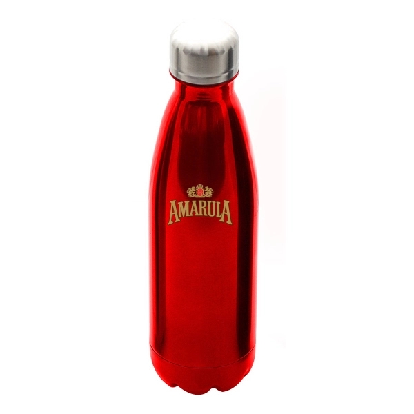 Double wall 18/8 grade stainless steel thermal bottle with vacuum insulation... from ASI 40544 Binaco / Binaline