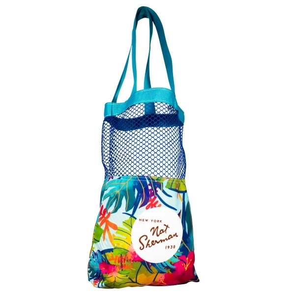 Mesh Top Tote- Full Color-Sewn in the USA - A Perfect... from ASI 67557 LimeLight Ent