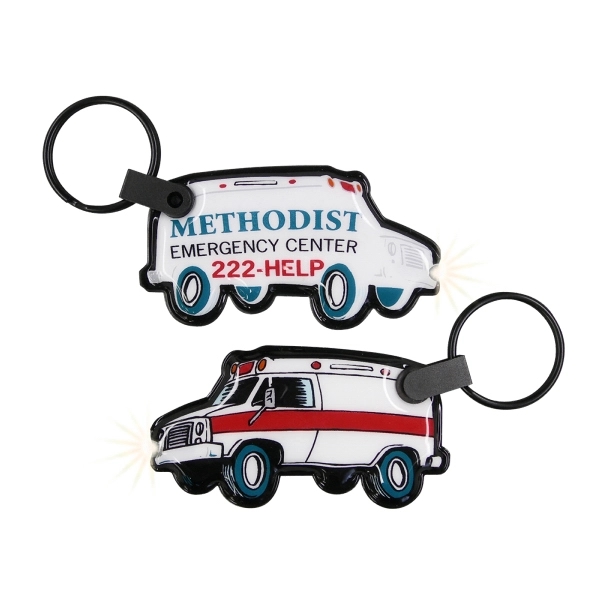 Key ring light made with soft-foam padding, covered with durable PVC,... from ASI 39850 The Bentcil Company / Bentcils™