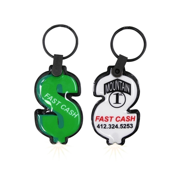 Key ring light made with soft-foam padding, covered with durable PVC,... from ASI 39850 The Bentcil Company / Bentcils™