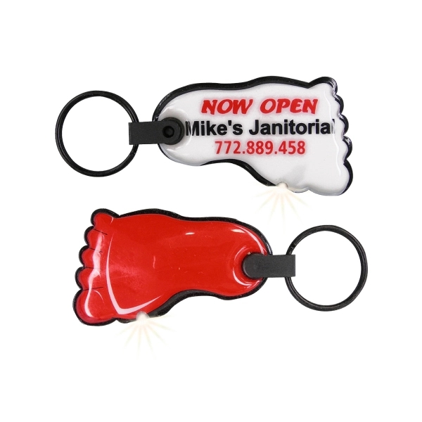 Key ring light made with soft-foam padding, covered with durable PVC,... from ASI 39850 The Bentcil Company / Bentcils™