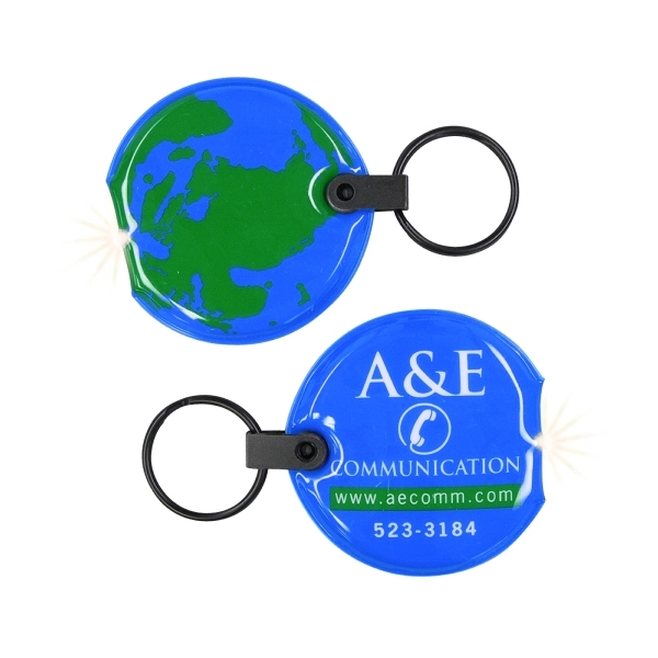 Key ring light made with soft-foam padding, covered with durable PVC,... from ASI 39850 The Bentcil Company / Bentcils™