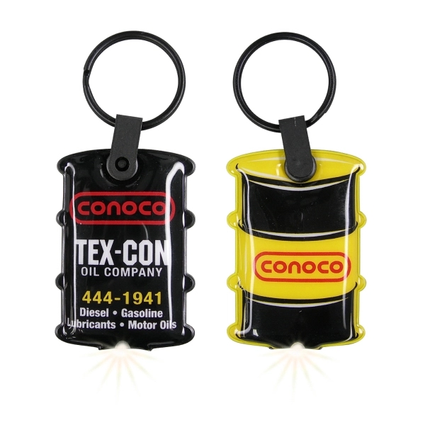 Key ring light made with soft-foam padding, covered with durable PVC,... from ASI 39850 The Bentcil Company / Bentcils™