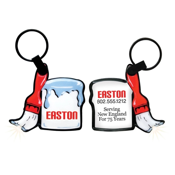 Key ring light made with soft-foam padding, covered with durable PVC,... from ASI 39850 The Bentcil Company / Bentcils™