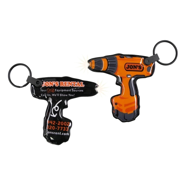 Key ring light made with soft-foam padding, covered with durable PVC,... from ASI 39850 The Bentcil Company / Bentcils™