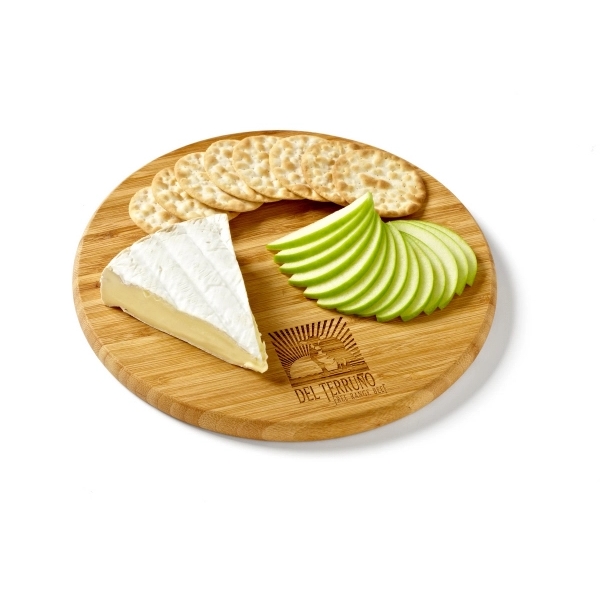Round Bamboo Cutting Board 10" Diameter x 1/2" made from premium... from ASI 79933 Prorose Inc / ProRose