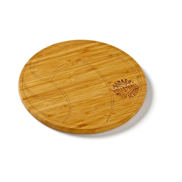 Round Bamboo Cutting Board 10" Diameter x 1/2" made from premium... from ASI 79933 Prorose Inc / ProRose