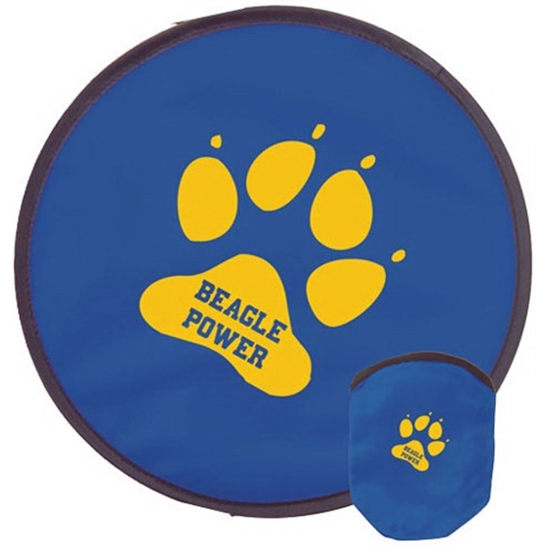 Customizable 10" flexible flying disc, perfect for outdoor fun and promotional... from ASI 67075 Leprechaun Promotions, LLC / Leprechaun Promotions