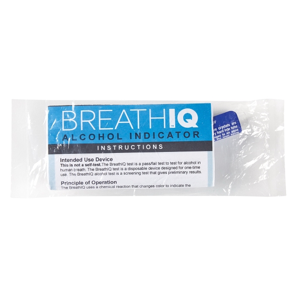 USA-made breathalyzer key tag with disposable single-use tester containing color-changing powder.... from ASI 61125 Hit Promotional Products
