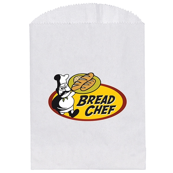 Paper Gourmet Specialty Lined Bag with serrated cut top.... from ASI 37940 Bag Makers Inc