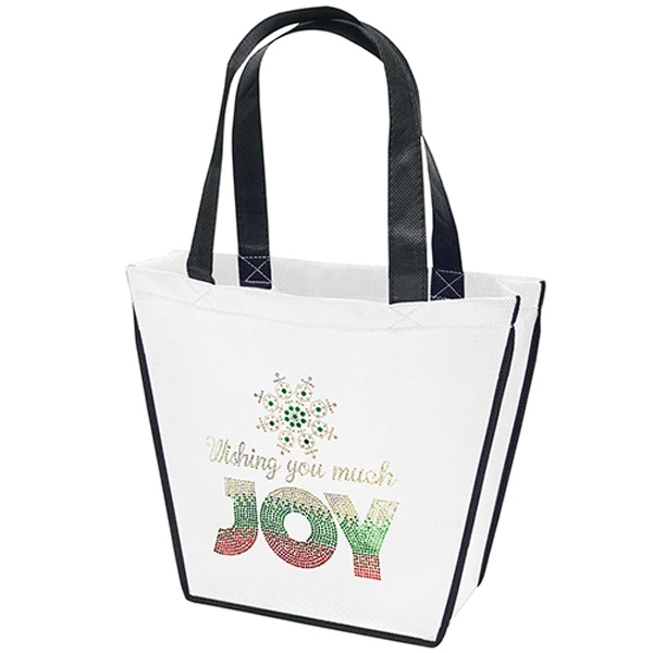 Non-Woven Polypropylene Tote with unique reverse trapezoid shape.... from ASI 37940 Bag Makers Inc