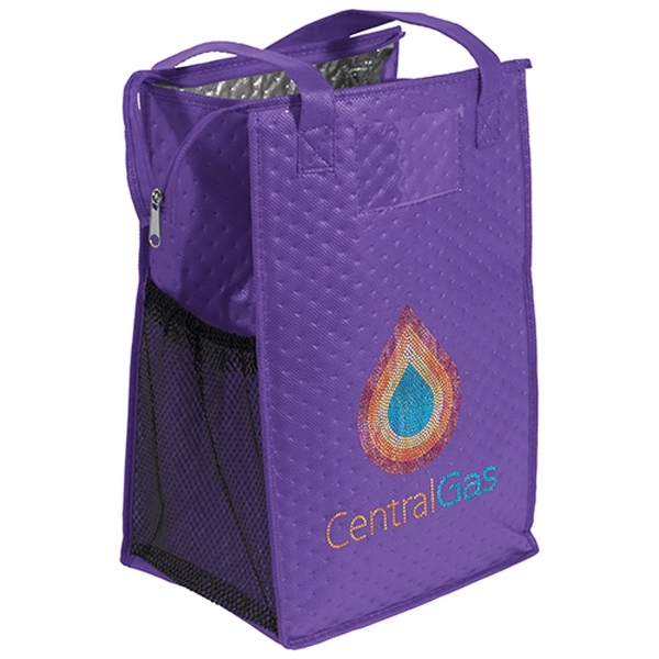Insulated Non-Woven Tote with thermal foil interior.... from ASI 37940 Bag Makers Inc