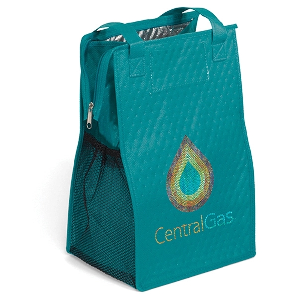 Insulated Non-Woven Tote with thermal foil interior.... from ASI 37940 Bag Makers Inc
