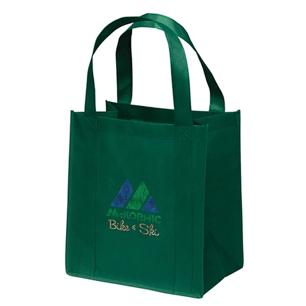 Non-Woven Polypropylene grocery tote with dual reinforced handles.... from ASI 37940 Bag Makers Inc