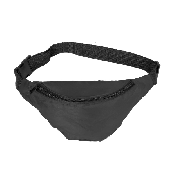 One Pocket Nylon Fanny Pack. Zippered main compartment. Adjustable waist belt.... from ASI 41511 Brainchild USA Inc / BrainChild Gift Club