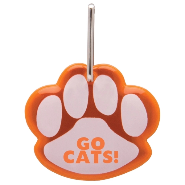 Animal paw shaped reflective collar tag.... from ASI 62190 Illini