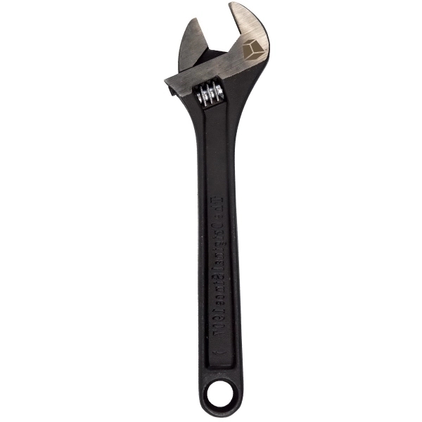 Crescent 10" black adjustable wrench with wide capacity jaw which allows... from ASI 41561 Brand Box USA, LLC