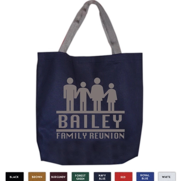 10oz colored canvas tote w/ gusset.... from ASI 63009 J I T Manufacturing Inc / Just in Time JIT Promo
