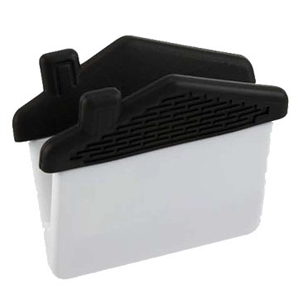 Magnetic house clip, ideal for holding papers, notes, or small items... from ASI 67075 Leprechaun Promotions, LLC / Leprechaun Promotions